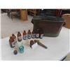 Image 1 : Bottles: Stubby , Wooden Beer Tap, Galvanized Tub