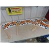 Image 1 : 20 Ski Doo Race Track Marker Flags 23 1/2'' H 