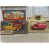 Image 2 : 4 Diecast Trucks in Original Packages - 1 Package is Damaged