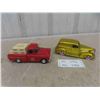Image 1 : 2 Diecast Vehicles: 1955 Chevy Pickup Bank with Key and Massey Harris 