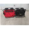 Image 2 : 5 Folding Camping Seats , 3 Person Dome Tent