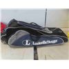 Image 7 : 2 Left Handed Baseball Gloves, Balls , 2 Score Books , 2 Equipment Bags