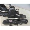 Image 8 : 2 Pairs of Roller Blades Womans Size 8 & Mens Size 3