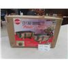 Image 1 : 2 New Old Stock Half Barrel Plastic Planters 