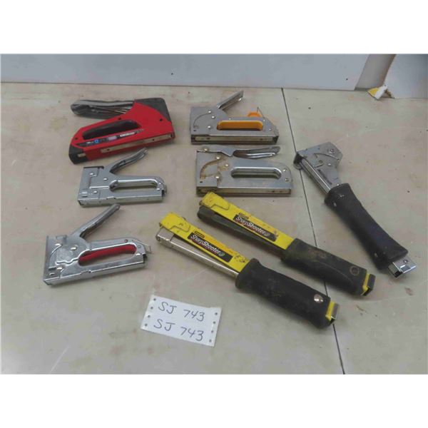 8 Staple Guns 