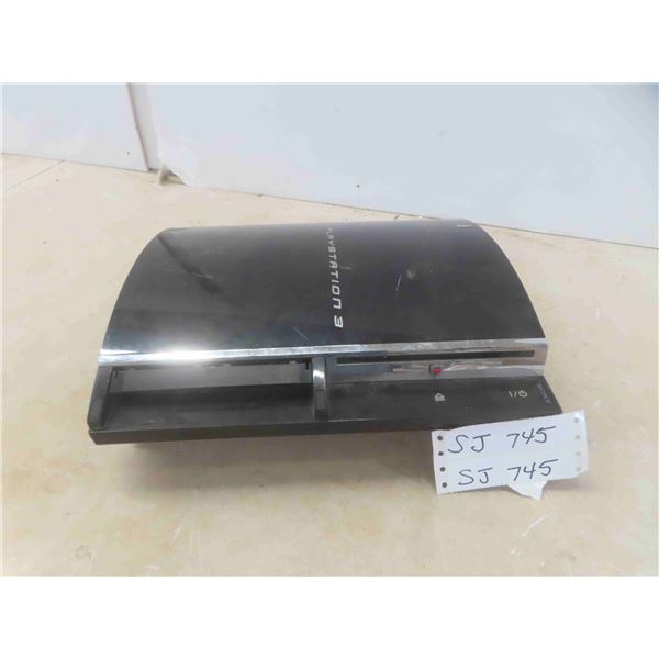Playstation 3 Game Console (Missing Power Cord) 