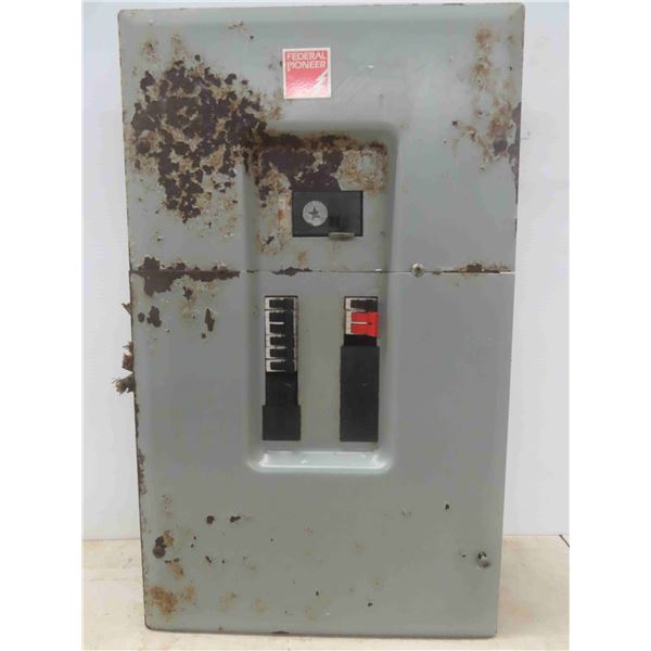 Federal Pioneer 100 Amp Panel Box with Breakers 