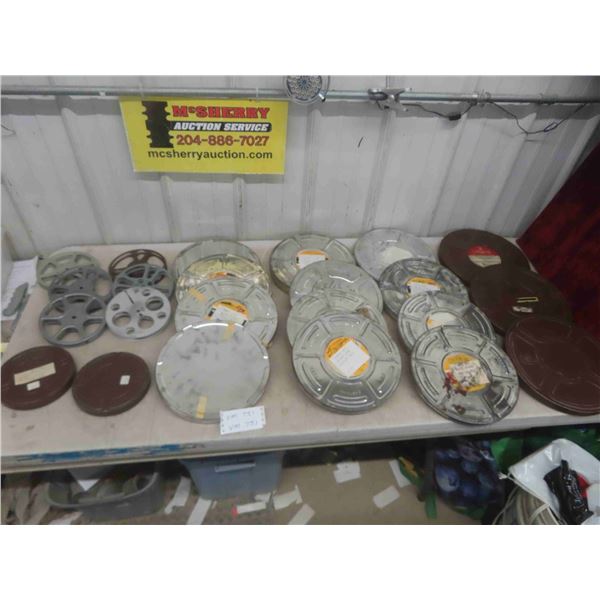 Reel Cases 15 Large , 2 Small & 8 Reels