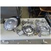 Image 1 : Camero Chrome Breather Cover, 4 Chevy Hubcaps, Side View Mirrors (2)