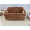 Image 2 : Sad Iron, Scale, Vintage Coffee Grinder,Watkins Baking Soda Tin, Wicker Basket & 