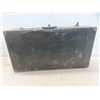 Image 2 : Vintage Trunk, Metal Organizer  17'' X 12'' x 12'' H
