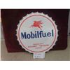 Image 1 : Mobil Fuel Bottle Cup Style Metal Sign 16" Diameter