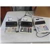 Image 1 : (3) Sharp Calculators