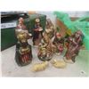 Image 8 : Christmas Ornaments, 16pc Nativity Set