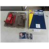 Image 1 : 4 Ton Jack W/ Case, Spark Plugs, Hastings Air Filter, Fuel, Antifreeze 3.78 l