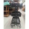 Image 2 : Office 3 Tier Rolling Organizer/ Cart 17 1/4 x 12 x 30 3/4