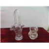 Image 10 : Cut Glass/Crystal : Servingware, Pitcher,Vases, New: 4 Crystal Pinwheel Wine Glasses