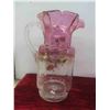 Image 11 : Cut Glass/Crystal : Servingware, Pitcher,Vases, New: 4 Crystal Pinwheel Wine Glasses