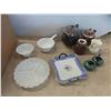 Image 1 : Servingware: Bowls, Plates,Teapots,Cream & Sugar, Corningware