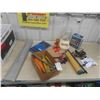 Image 1 : Tent Poles and Stakes, Electric Hair Clipper, Fishing Reel, Plus 