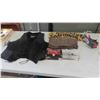 Image 1 : Fringed Vest , 2 Harley T Shirts Size XL & L , Harley Davidson Diecast 2 in