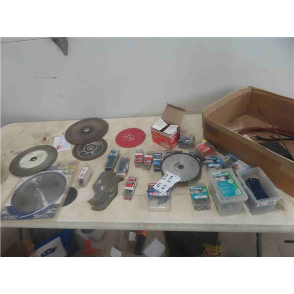 Circular Saw Blades, Cut Off Disks, Dado Blades, Anchors, Hardware,