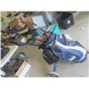 Image 1 : 18 Right Handed Golf Clubs, Winnipeg Jets Golf Bag, Cart