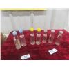 Image 1 : 3 Vintage Pairs of Glass Pepsi Cola Salt and Peppers + 1 Extra 