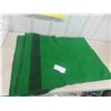 Image 1 : Vintage Horn Bros Pure Wool Blanket Forest Green Striped Fur Trade