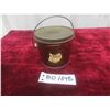 Image 1 : Antique Red Seal Brand 1 Pound Peanut Butter Can with Original Bale 