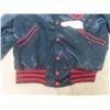 Image 2 : Vintage 1970s Air Canada Flight Airline Staff Jacket Blue Satin Button