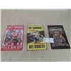 Image 1 : 3 Modern Metal Gas / Motorcycle Signs 8'' x 12'' 