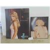 Image 1 : Brittney Spears 'Curious' Perfume Advertisment 28'' x 22'' , 1990 Madonna