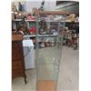 Image 1 : Glass Curio Cabinet 64'' x 17'' x 14 1/2'' - Great Display Cabinet