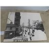 Image 2 : Early Photo of Winnipeg Street Cars Believed to be Portage Ave 20'' x 