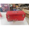 Image 8 : 2 Metal Tool Boxes - 1 Hinge Top with Various Tools