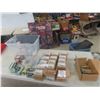 Image 1 : New Incandescent 40 Watt Bulbs , Hinges, Nails, Silicone Sealer, Plus