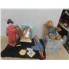 Image 1 : Build-A-Bear Bear in Overalls with Box, Paper Bag Princess, Japanese Style, 