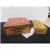 Image 3 : Milbank Cigarette Tin, World Navy Tobacco Tin, Watkins Vet Balm Tin 