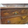 Image 8 : Walnut Dresser 34'' x 40'' x 18'' & Mirror 34'' x 24''
