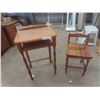 Image 1 : Telephone Stand 29'' x 14 1/2'' x 18'' and Chair