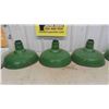 Image 2 : 6 Porcelain Light Shades 18'' Diameter
