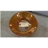 Image 2 : Colored Glass Servingware Including Iris Herringbone Bowl