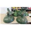 Image 1 : 6 Porcelain Light Shades 18'' Diameter