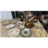 Image 1 : China Plates- Royal Doultan, 2 Pie Plates with Stand, Vintage 