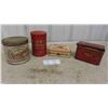 Image 1 : Vintage Tins : Tobacco, Majors, Rose, T+B & Others