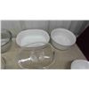 Image 2 : Pyrex, Anchor, 18 Pieces Corningware French White 