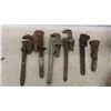 Image 2 : Tool Box Full of Pliers and Pipe Wrenches