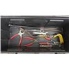 Image 2 : Tool Box with Crescent Wrenches, Pop Rivot Gun, Pipe Cutter & More - Back