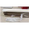 Image 1 : 6 Packages of Shiplap , Various Lengths of Moulding, Roll of Underlay